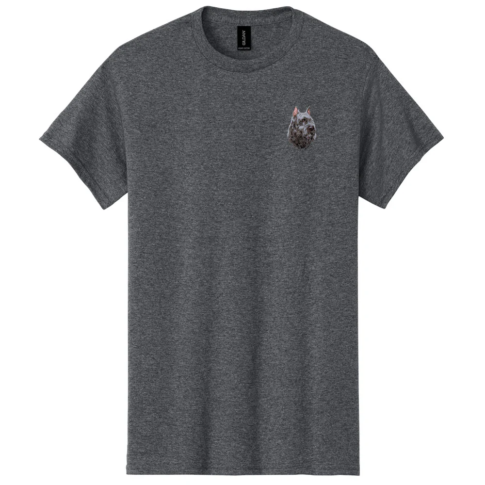 Bouvier des Flandres Embroidered Men's T-Shirt - Image 2