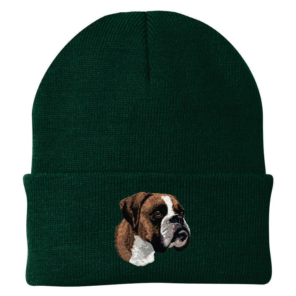 Boxer Embroidered Beanie - Image 5