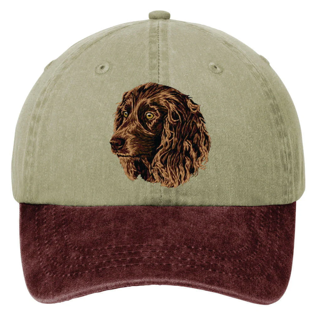 Boykin Spaniel  Embroidered Two Tone Baseball Cap - Image 2