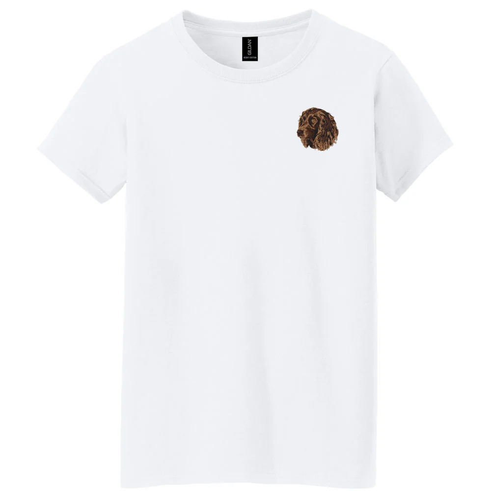 Boykin Spaniel Embroidered Women's T-Shirt - Image 2