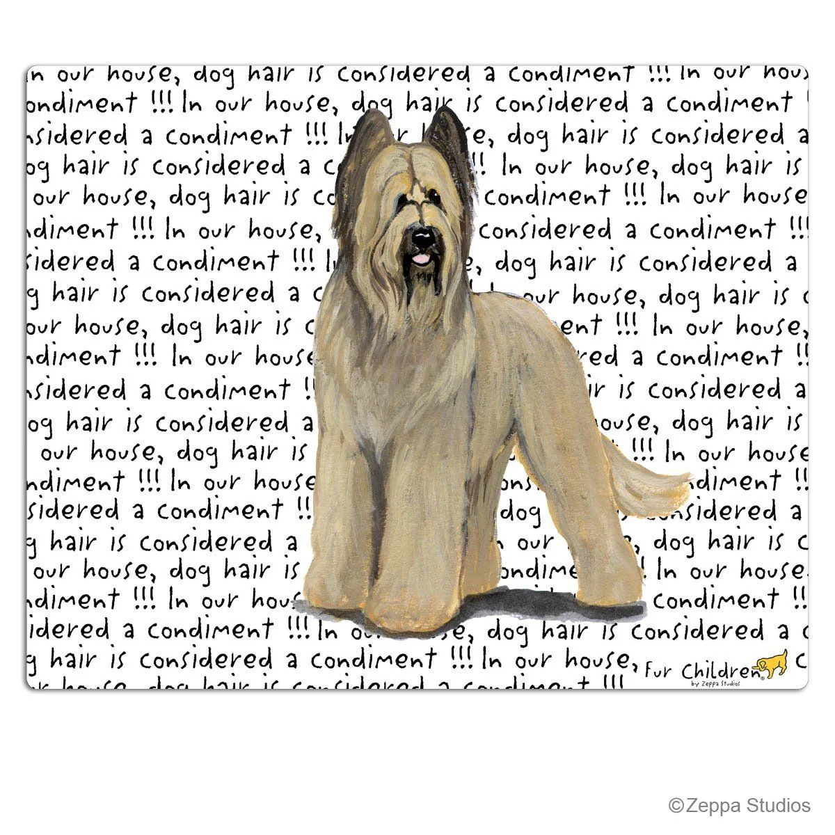 Briard Cutting Board