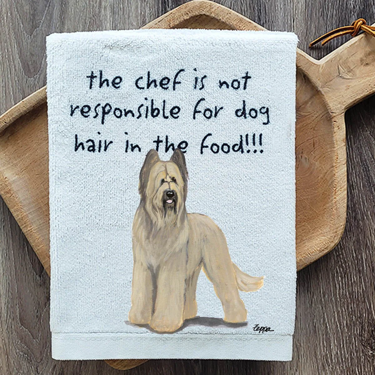 Briard Dish Towel