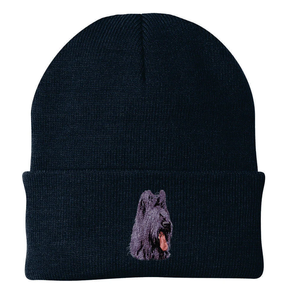 Briard Embroidered Beanie - Image 4