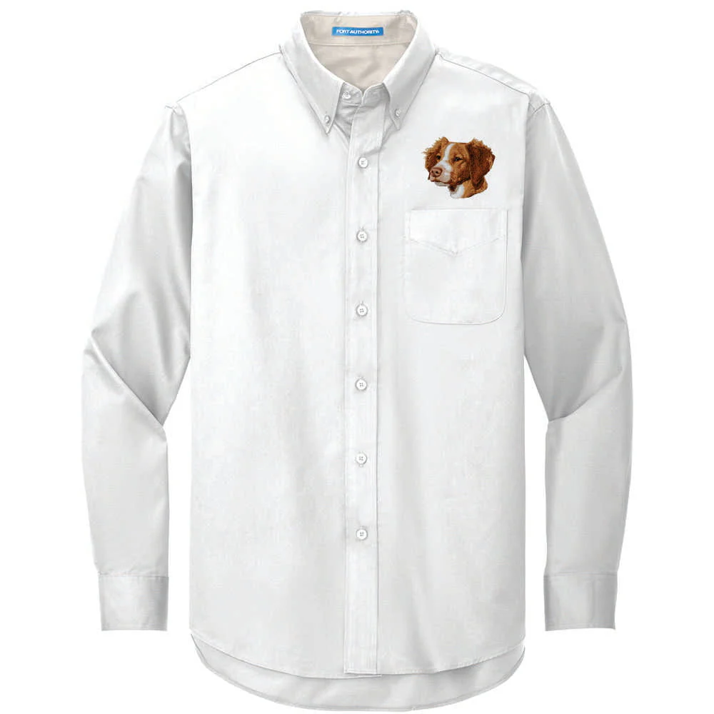Brittany Embroidered Long Sleeve Button Up Shirt - Image 2