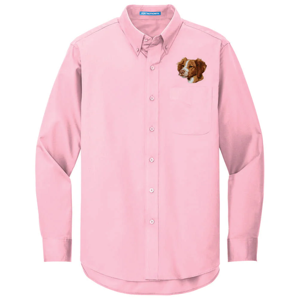 Brittany Embroidered Long Sleeve Button Up Shirt - Image 4