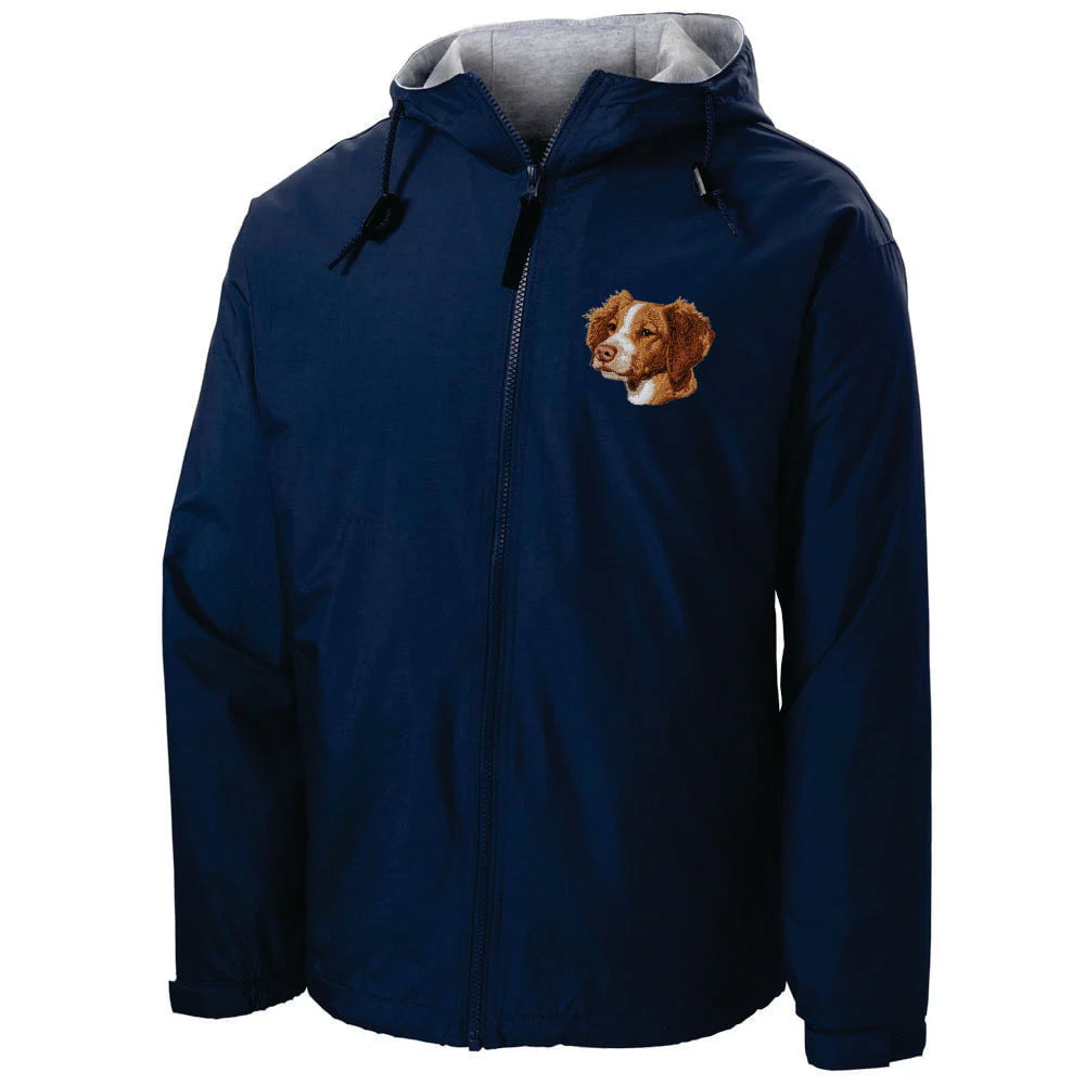 Brittany Embroidered Hooded Jacket