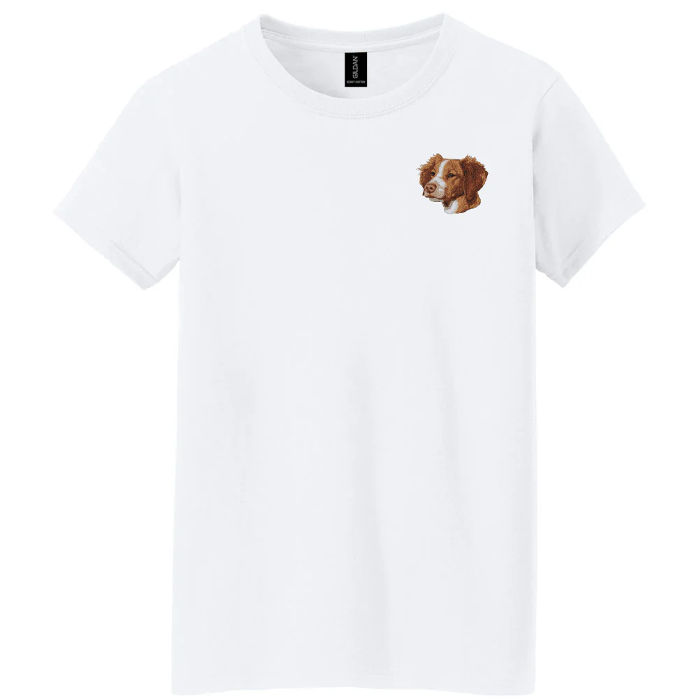 Brittany Embroidered Women's T-Shirt - Image 2