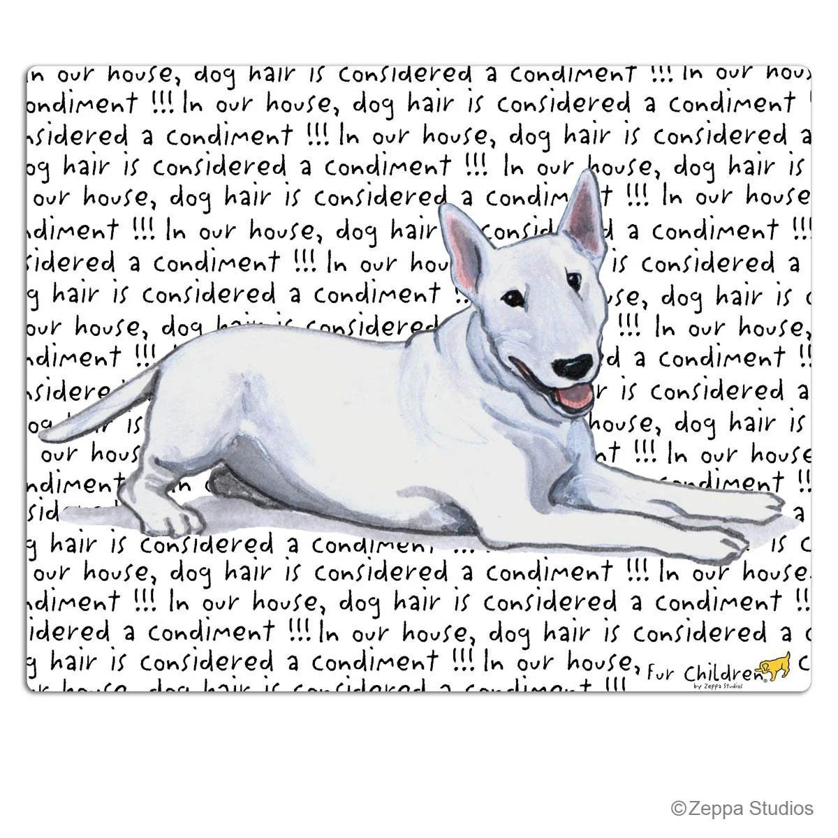 Bull Terrier Cutting Board