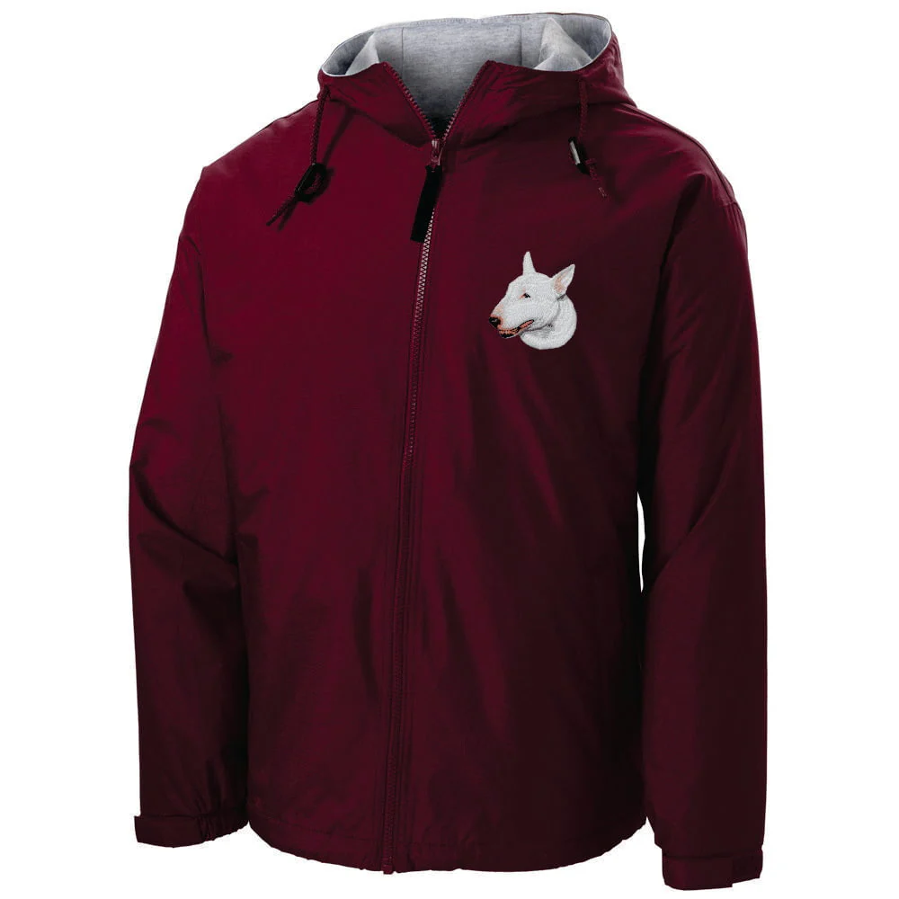 Bull Terrier Embroidered Hooded Jacket - Image 7