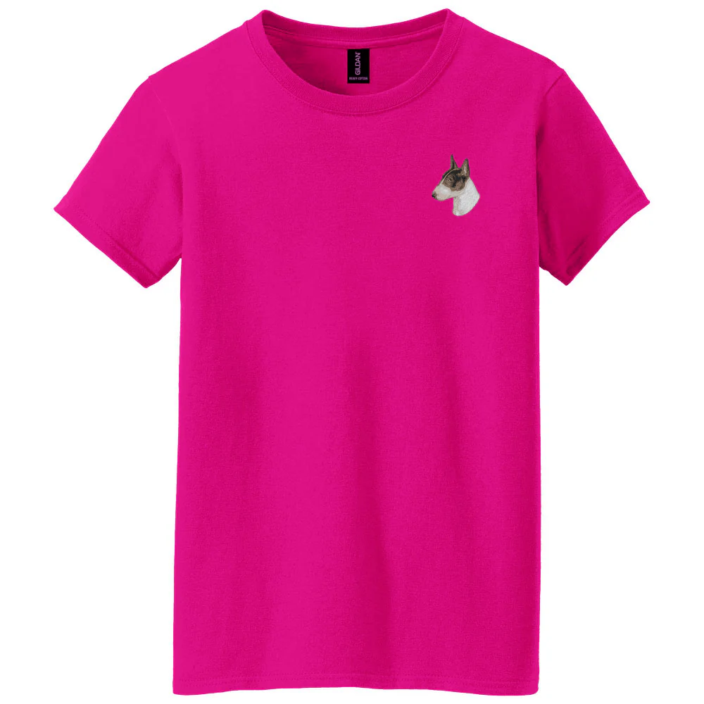 Bull Terrier Embroidered Women's T-Shirt - Image 2