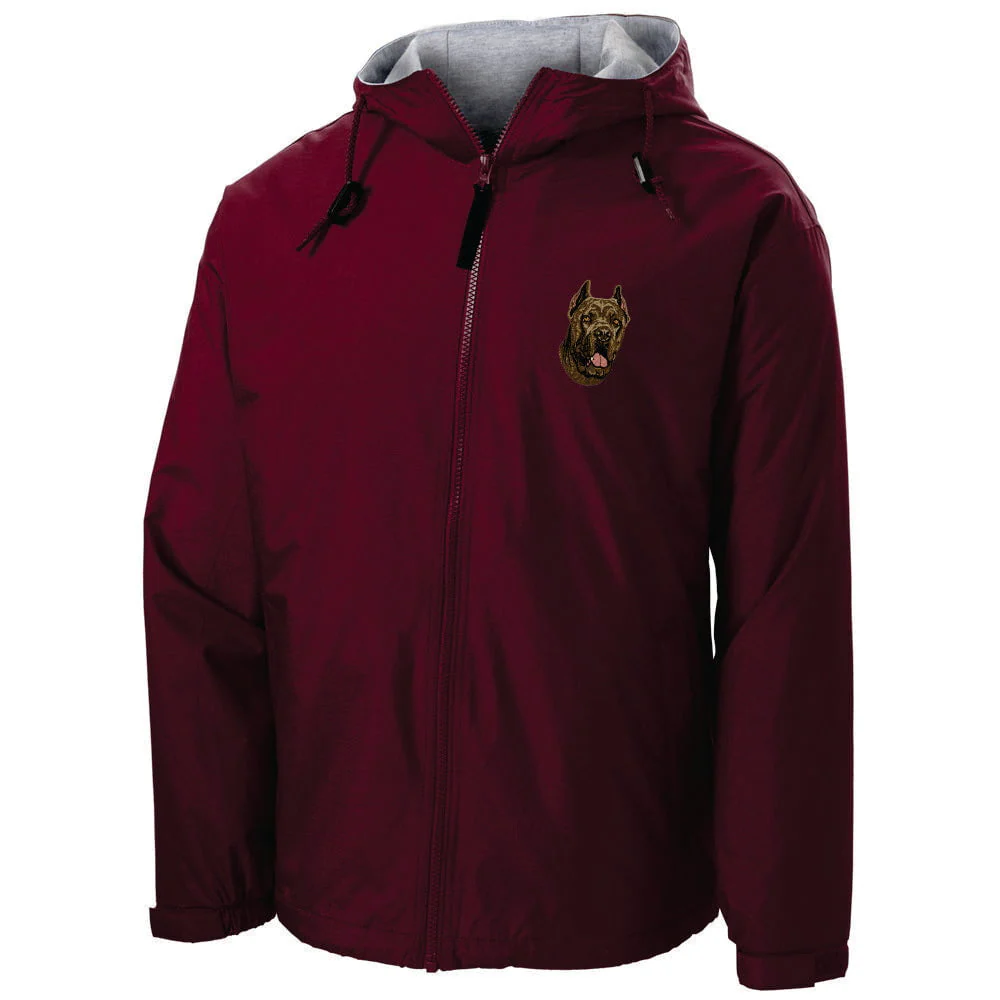 Cane Corso Embroidered Hooded Jacket - Image 4