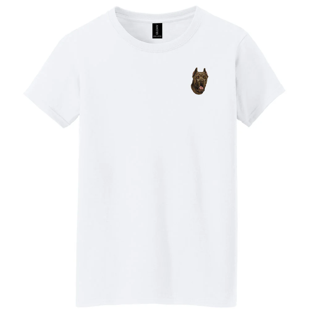 Cane Corso Embroidered Women's T-Shirt - Image 2
