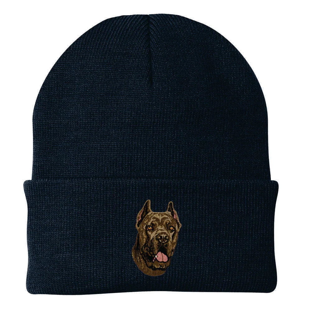 Cane Corso Embroidered Beanie - Image 3