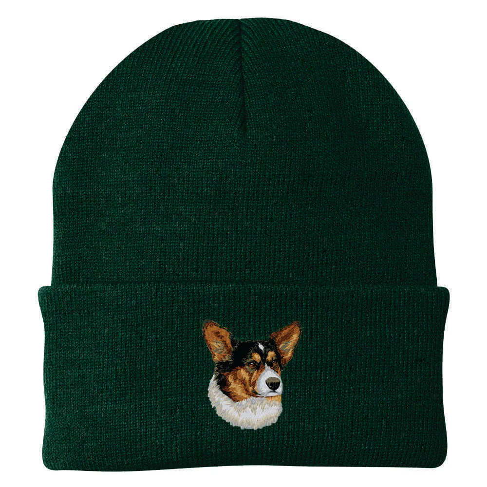 Cardigan Welsh Corgi Embroidered Beanie - Image 2
