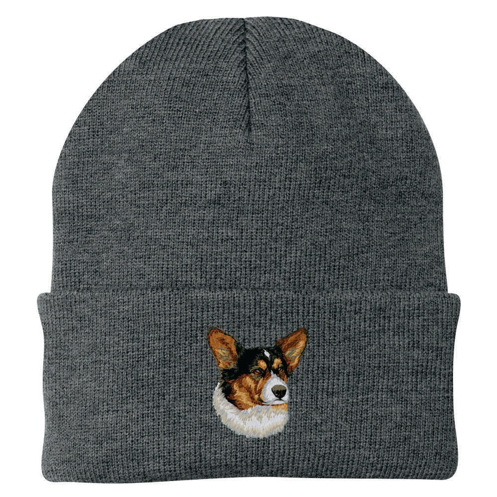 Cardigan Welsh Corgi Embroidered Beanie - Image 3