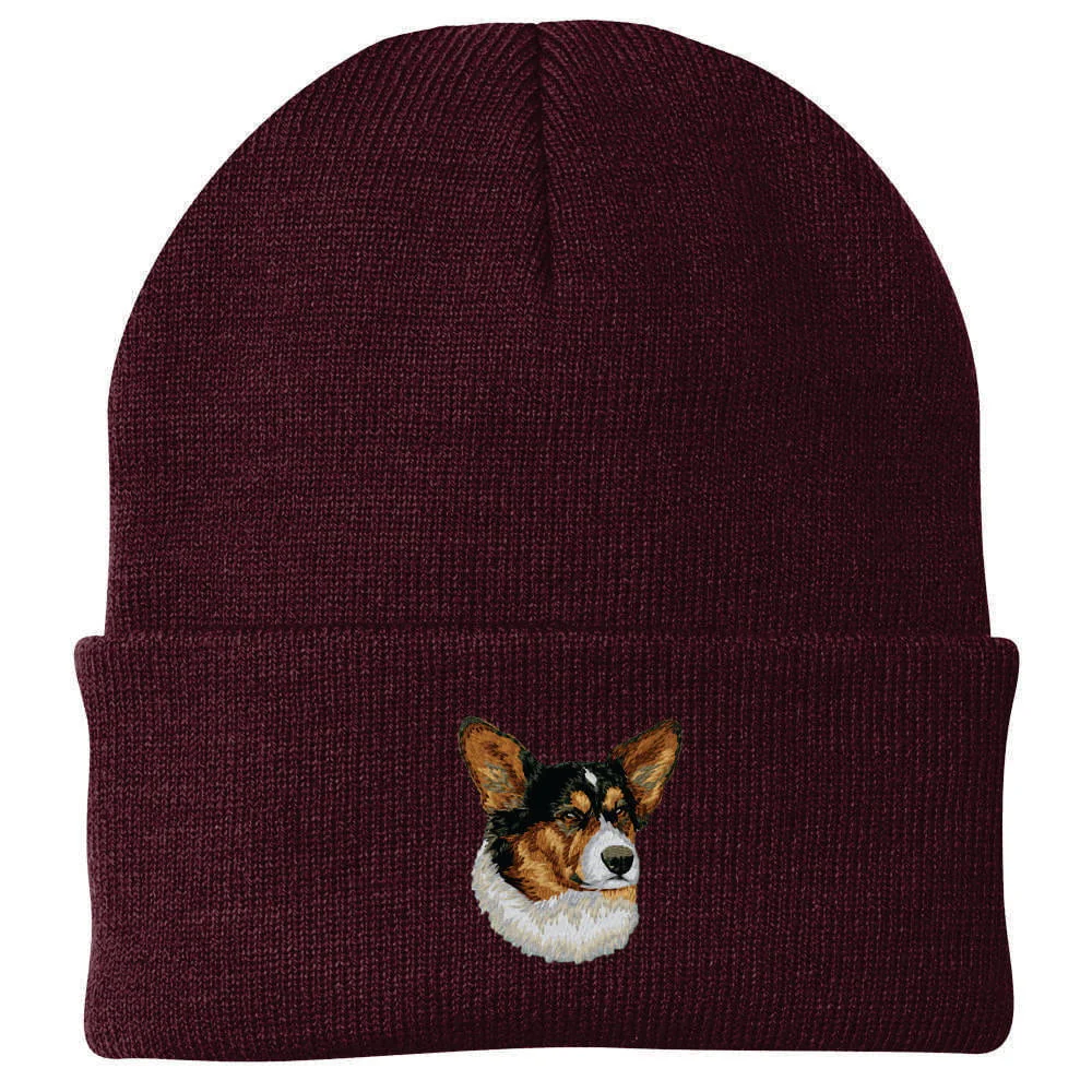 Cardigan Welsh Corgi Embroidered Beanie - Image 5