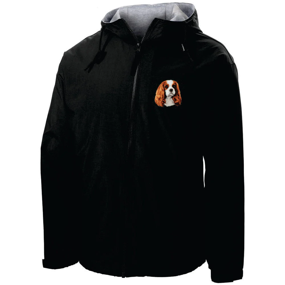 Cavalier King Charles Spaniel Embroidered Hooded Jacket - Image 3