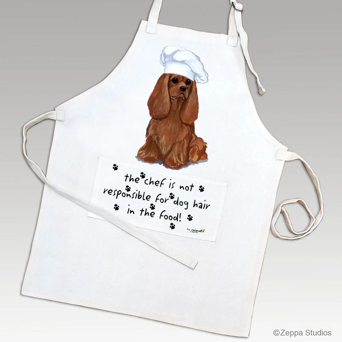 Cavalier King Charles Spaniel Apron - Image 4