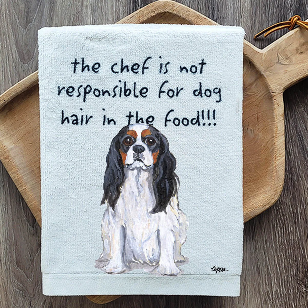Cavalier King Charles Spaniel Dish Towel - Image 4