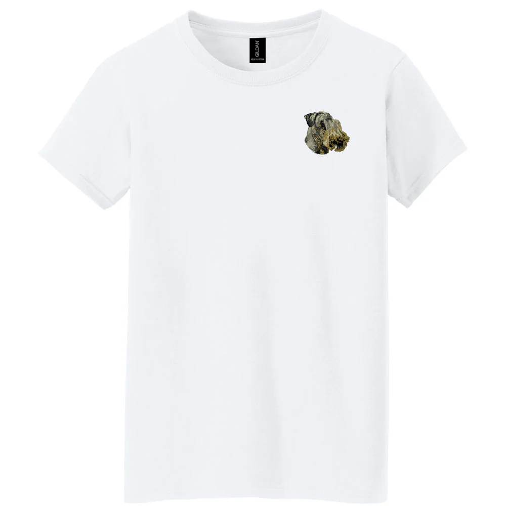 Cesky Terrier Embroidered Women's T-Shirt - Image 2