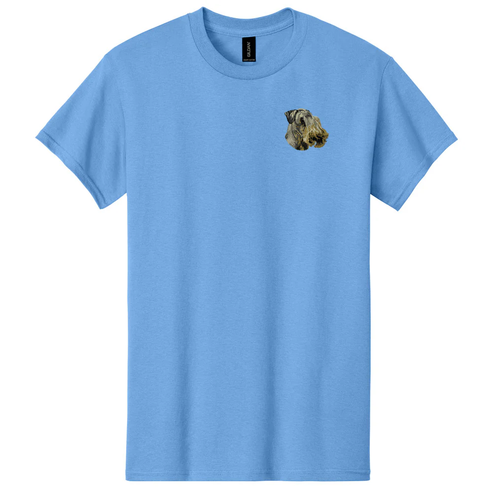 Cesky Terrier Embroidered Men's T-Shirt