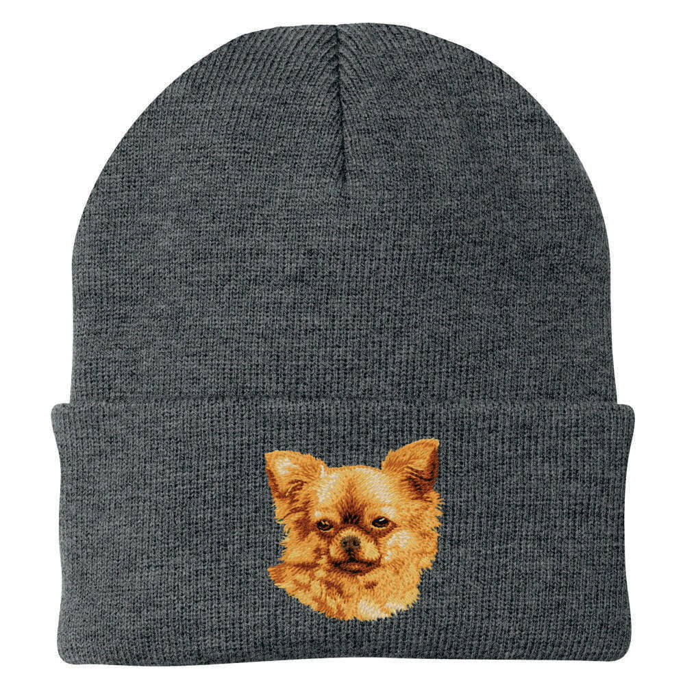 Chihuahua Embroidered Beanie - Image 2