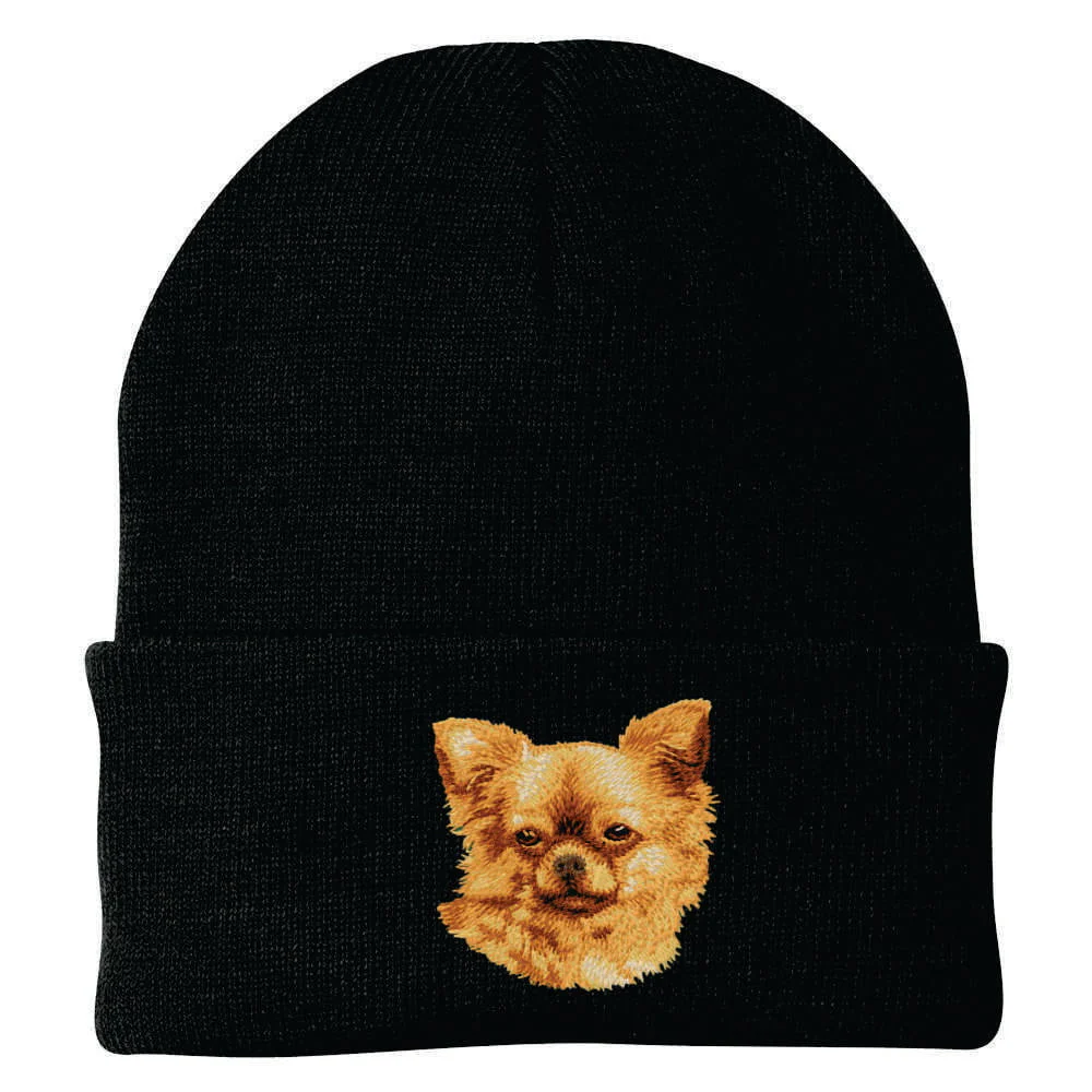 Chihuahua Embroidered Beanie - Image 3