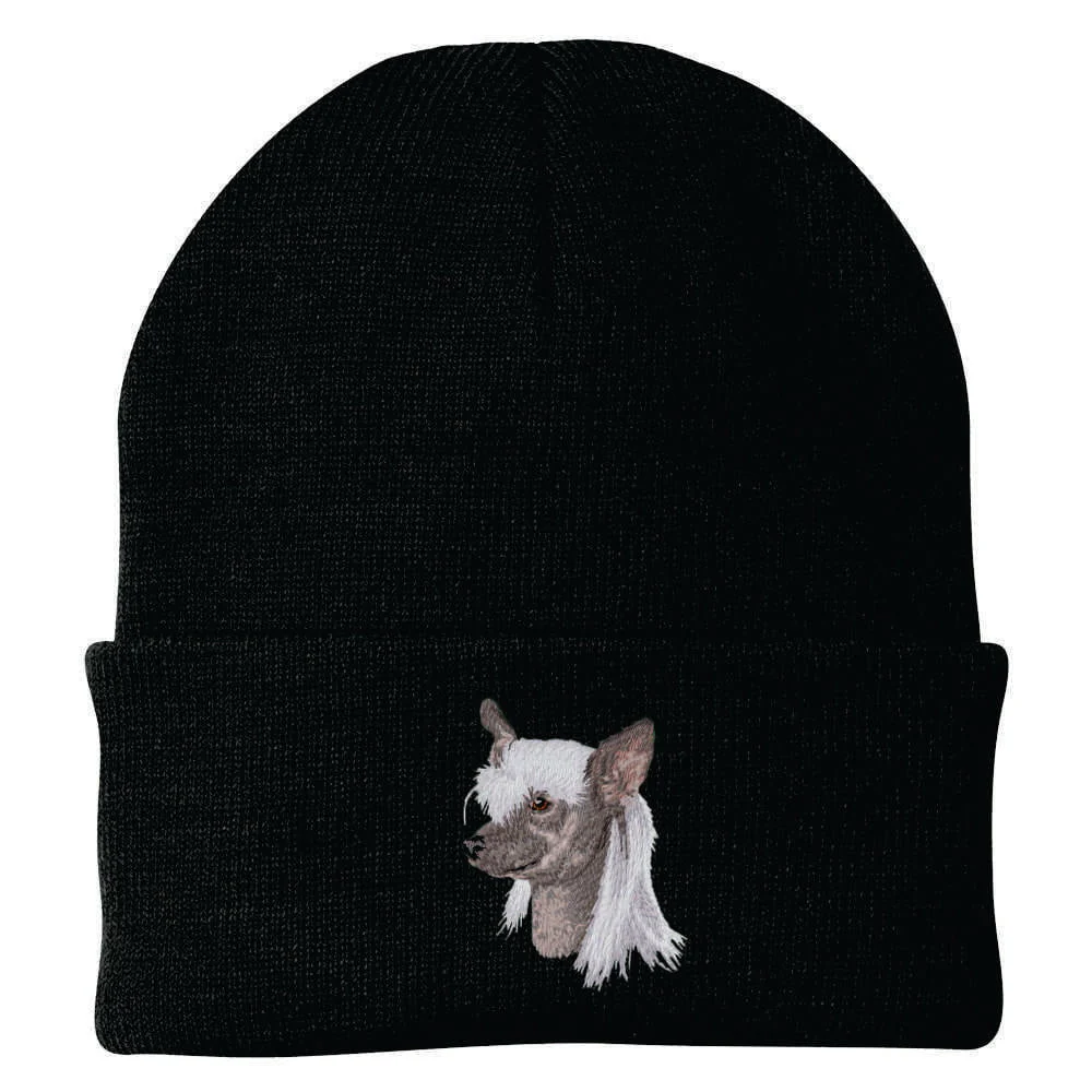 Chinese Crested Embroidered Beanie - Image 5