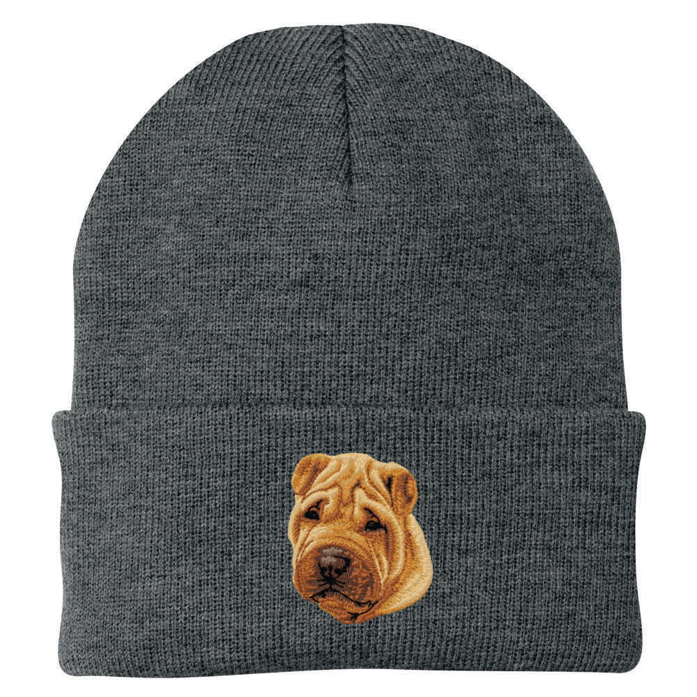Chinese Shar-Pei Embroidered Beanie - Image 2