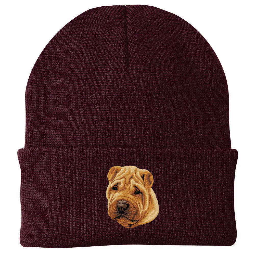 Chinese Shar-Pei Embroidered Beanie - Image 4