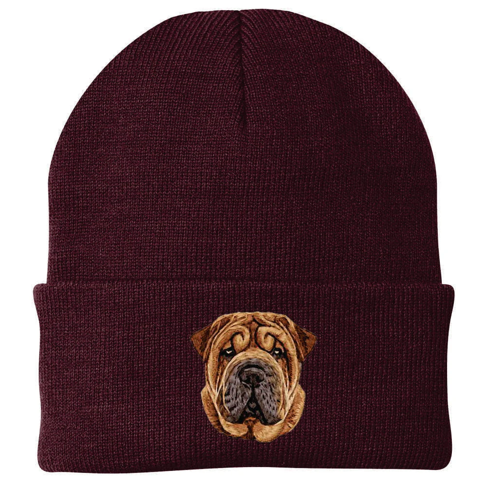 Chinese Shar-Pei Embroidered Beanie - Image 9