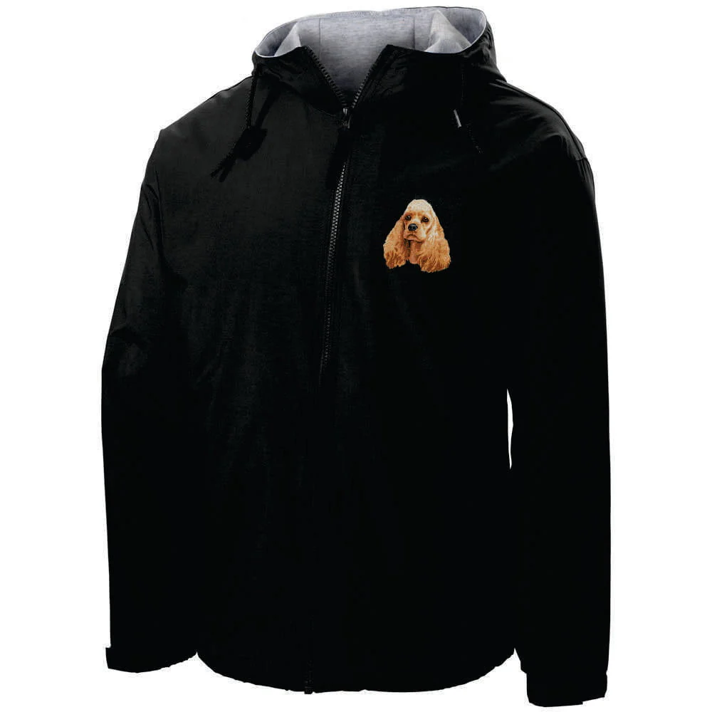 Cocker Spaniel Embroidered Hooded Jacket - Image 3