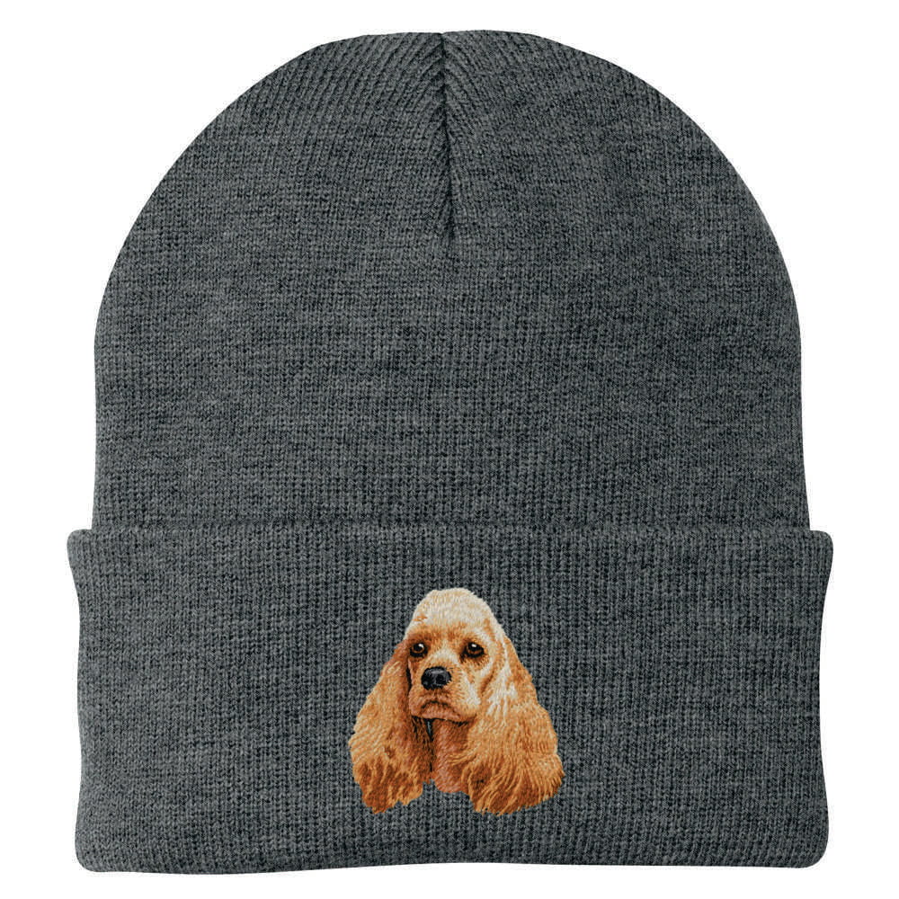 Cocker Spaniel Embroidered Beanie - Image 2