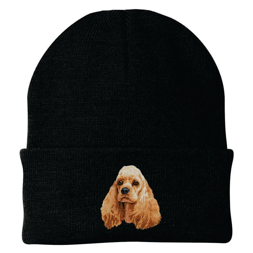 Cocker Spaniel Embroidered Beanie - Image 3