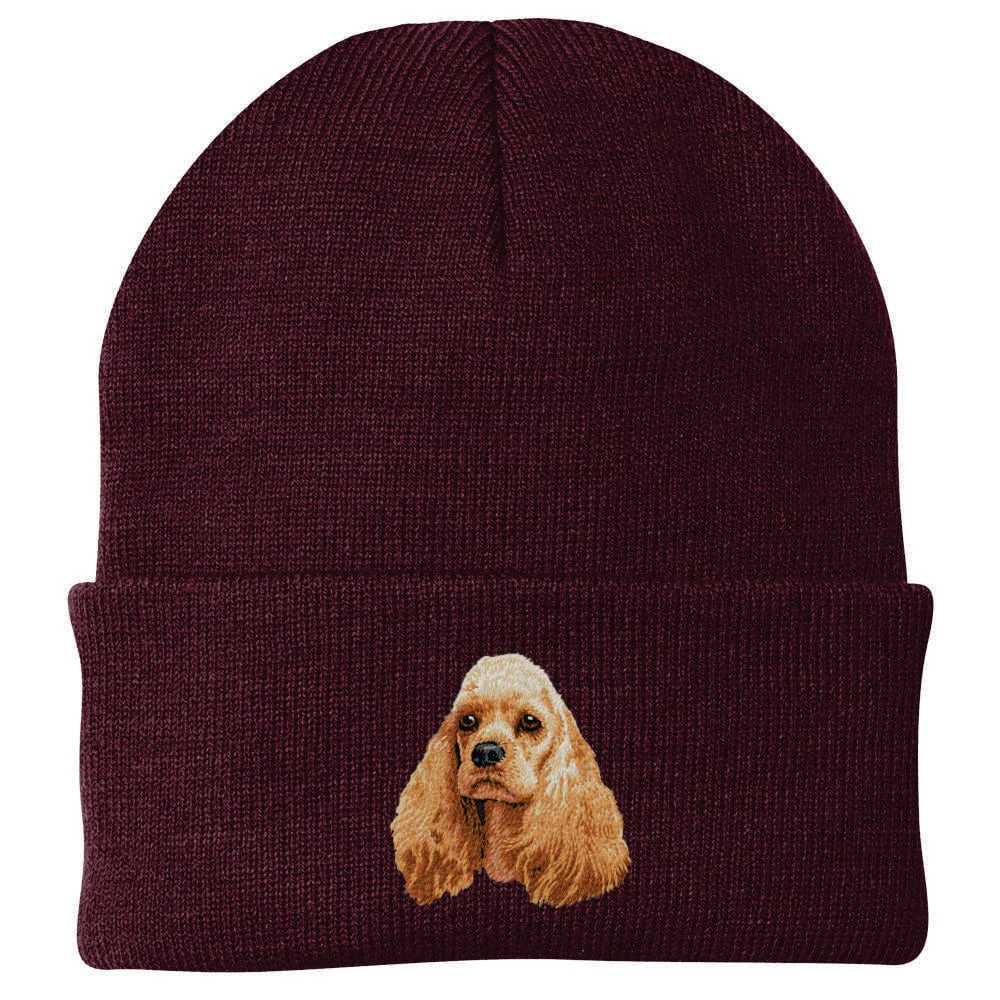 Cocker Spaniel Embroidered Beanie - Image 4