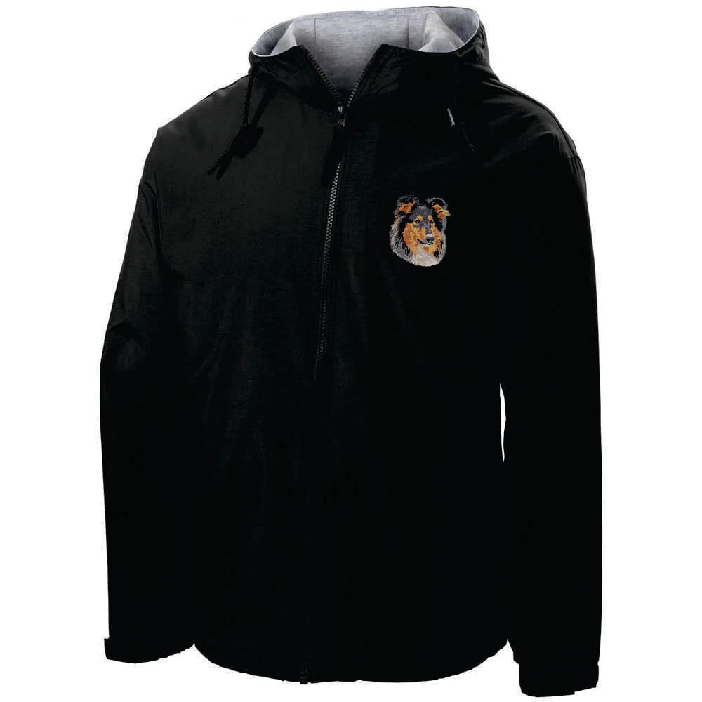 Collie Embroidered Hooded Jacket - Image 10