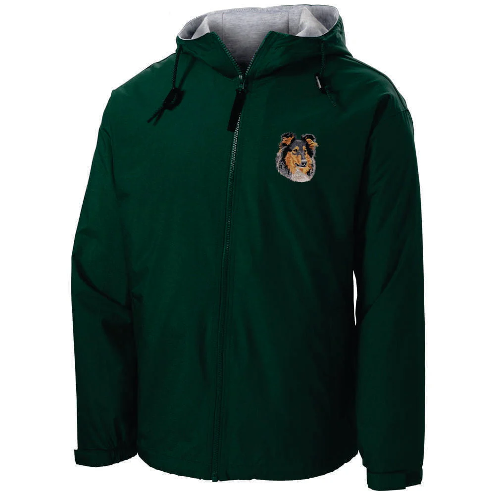 Collie Embroidered Hooded Jacket - Image 11