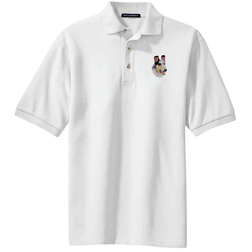 Collie Embroidered Polo Shirt - Image 5
