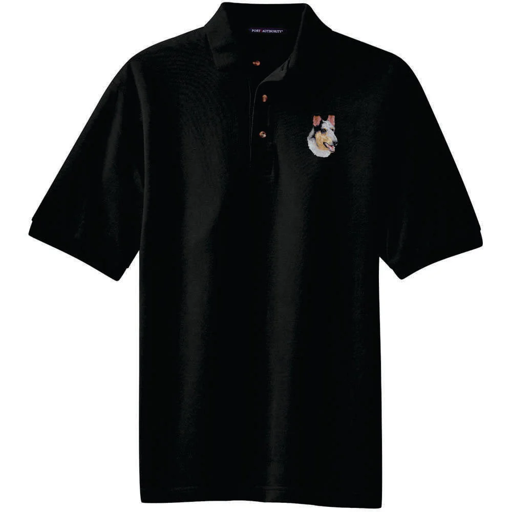 Collie Embroidered Polo Shirt - Image 6