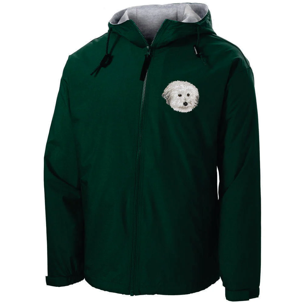 Coton de Tulear Embroidered Hooded Jacket - Image 3