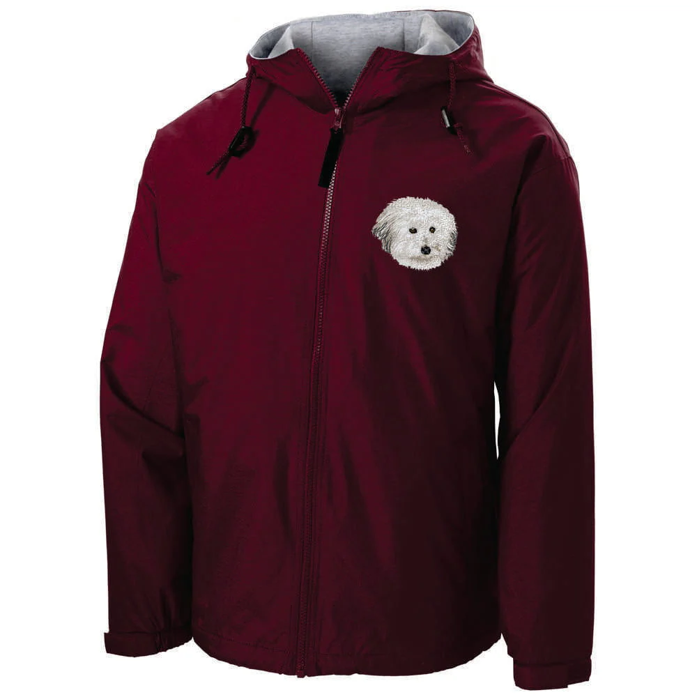 Coton de Tulear Embroidered Hooded Jacket - Image 4