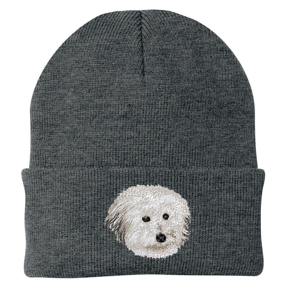 Coton de Tulear Embroidered Beanie - Image 3