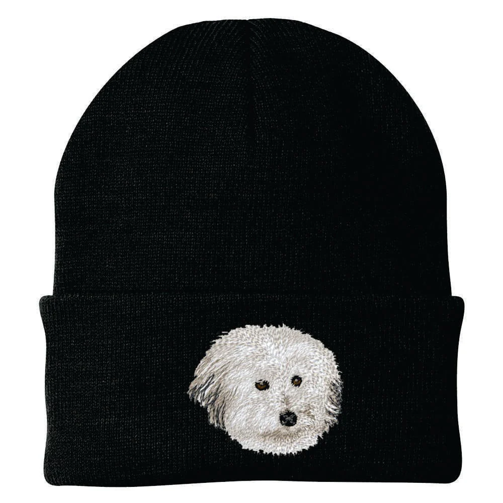 Coton de Tulear Embroidered Beanie - Image 4