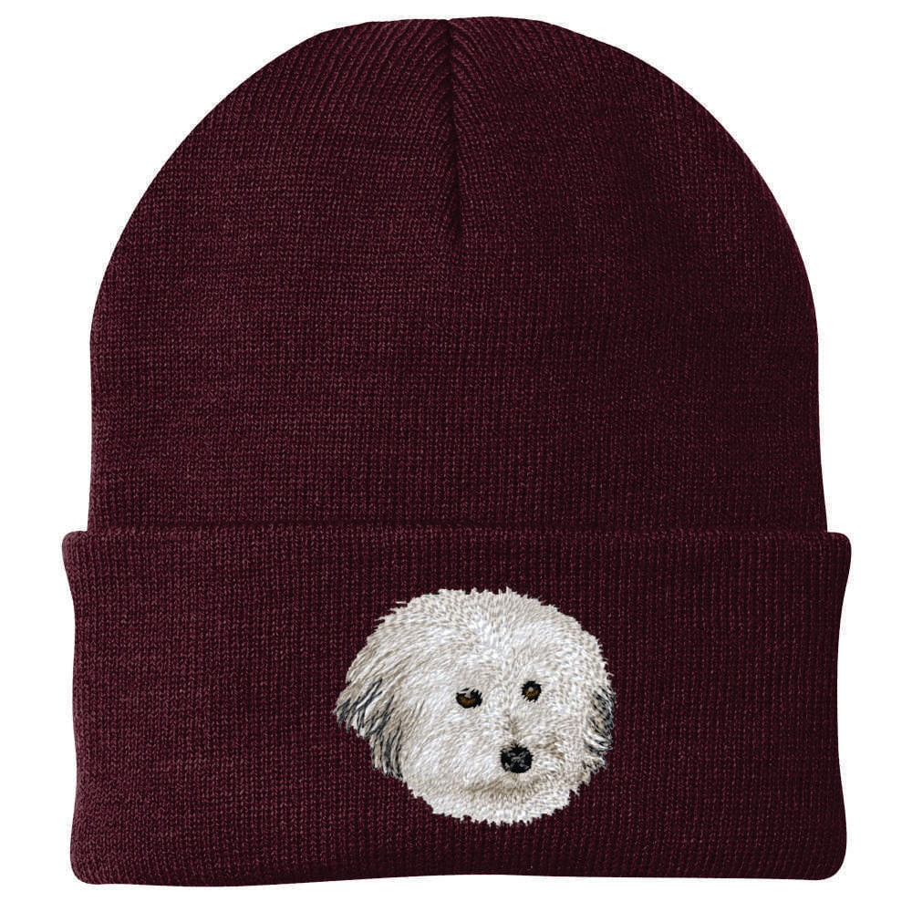 Coton de Tulear Embroidered Beanie - Image 5
