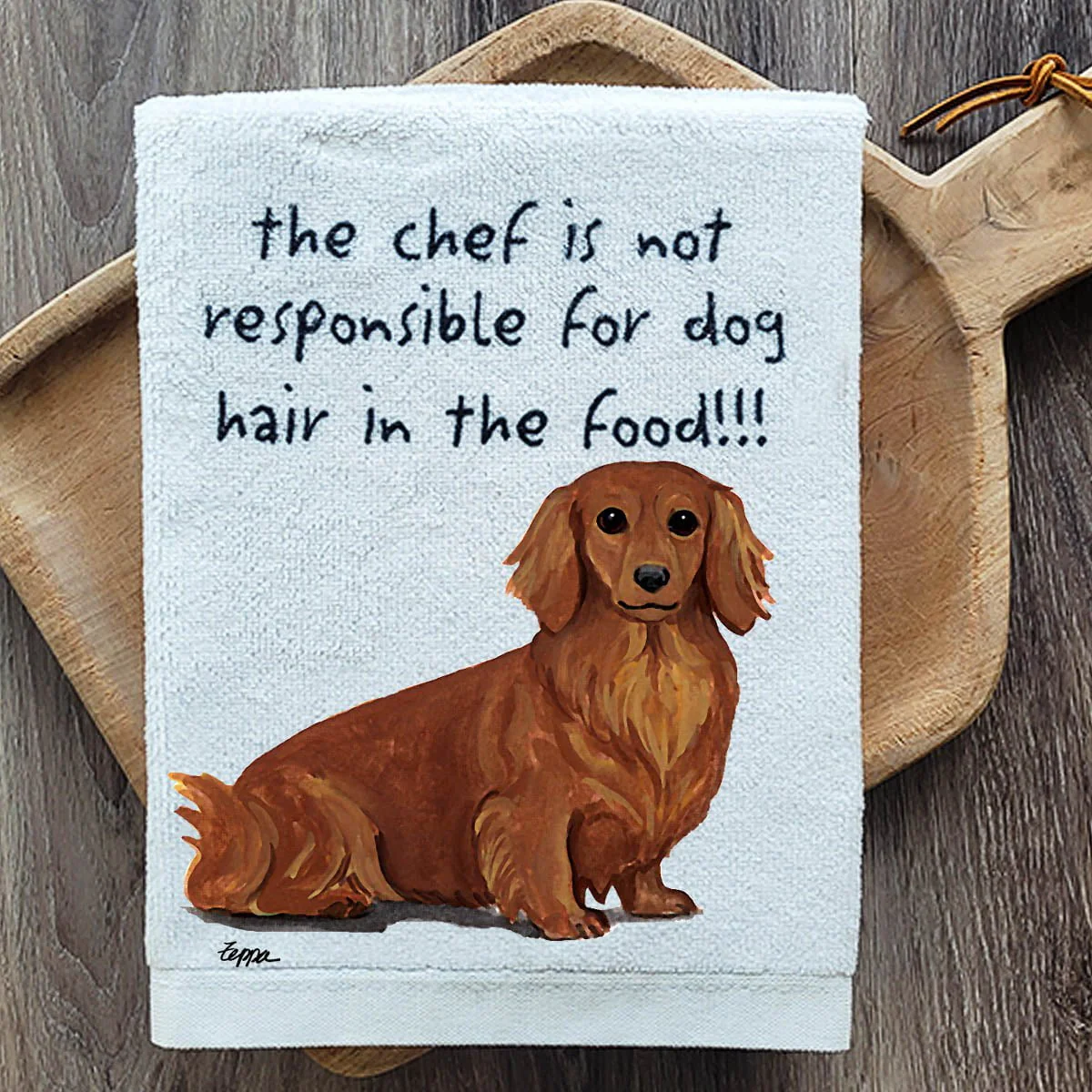 Dachshund Dish Towel - Image 3