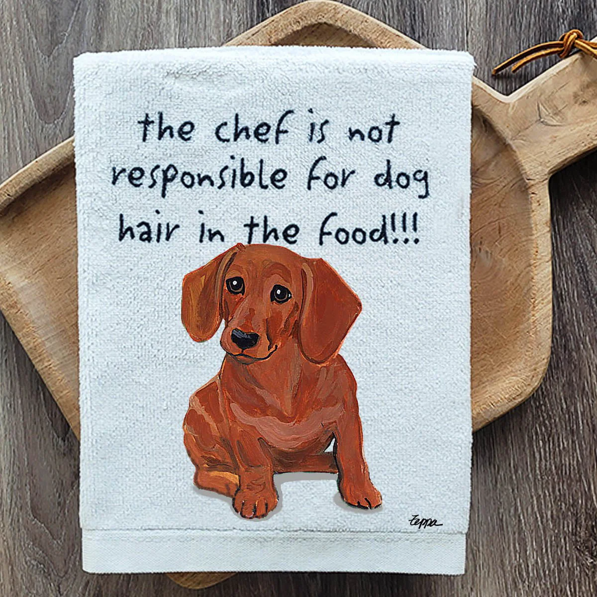 Dachshund Dish Towel - Image 4
