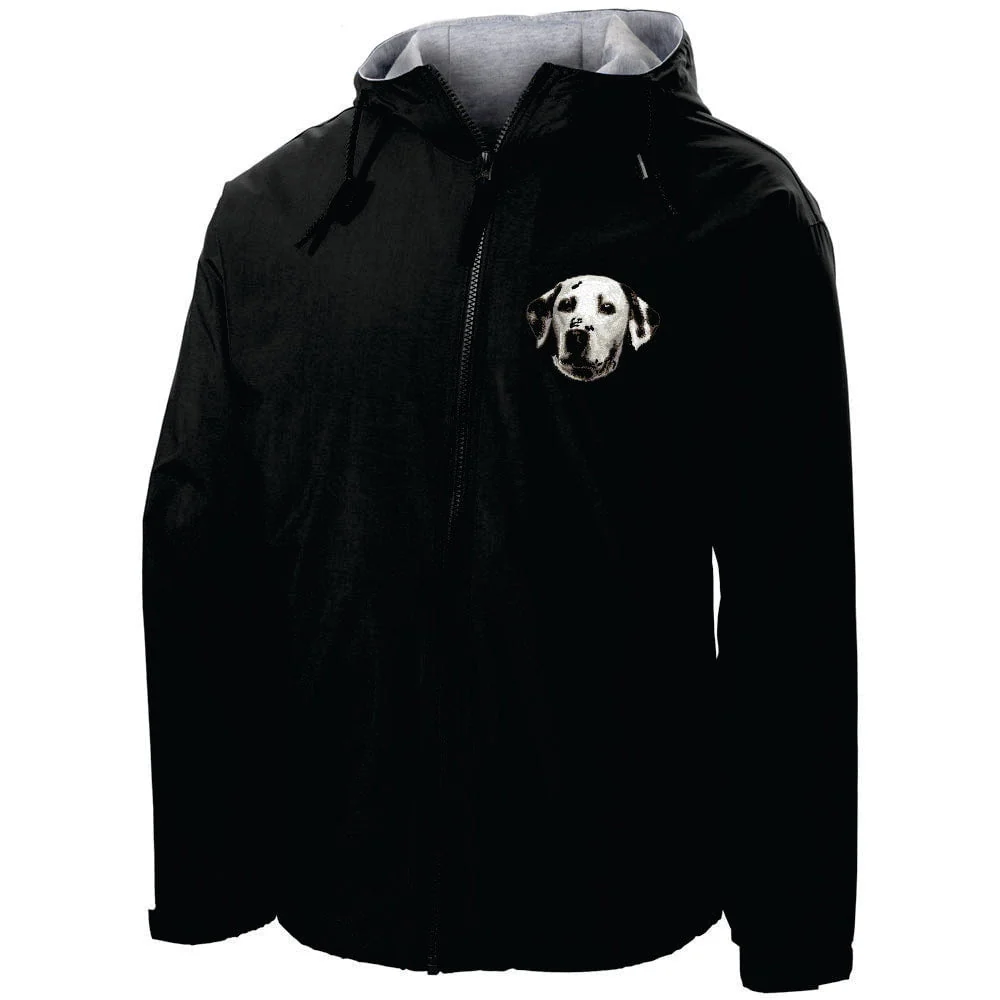 Dalmatian Embroidered Hooded Jacket