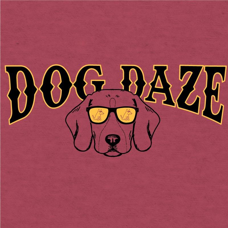 Dog Daze - Beagle - Lightweight Tee - Image 2