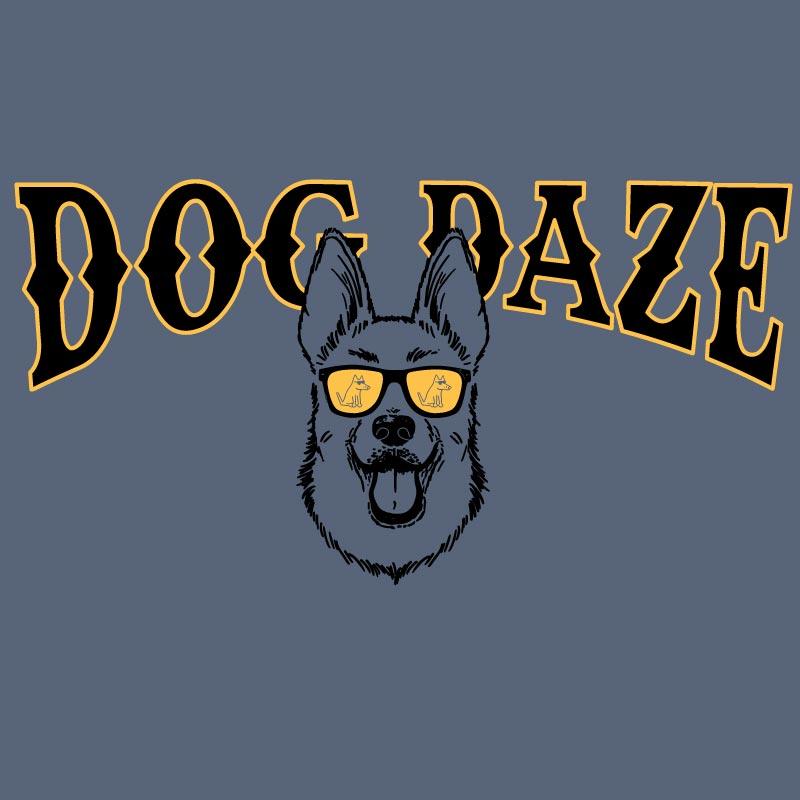 Dog Daze - German Shepherd Dog - Classic Tee - Image 2