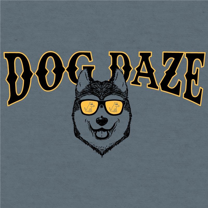 Dog Daze - Siberian Husky - Lightweight Tee - Image 2